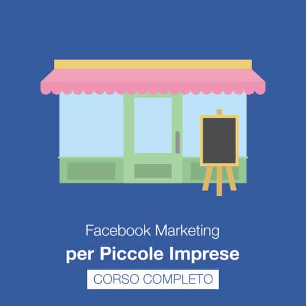 corso facebook marketing per piccole imprese
